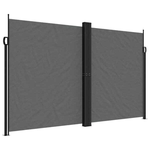 vidaXL Toldo lateral retr&aacute;ctil antracita 200x1200 cm