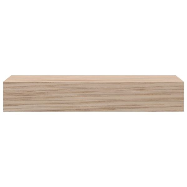 vidaXL Estantes flotantes 4 uds madera de ingenier&iacute;a 23x23,5x4 cm