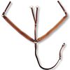 Pechopetral con Martingala de Cuero Marr&oacute;n Ajustable (Poni)