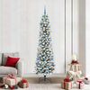 vidaXL &Aacute;rbol de Navidad artificial 210 cm PVC, Metal y Pl&aacute;stico