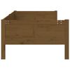 vidaXL Sof&aacute; cama madera maciza de pino marr&oacute;n miel 80x200 cm
