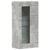 vidaXL Armario de Madera Gris Concreto 50 x 29 x 100 cm