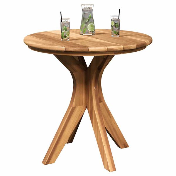 vidaXL Mesa de Café Marrón 55 x 55 x 51 cm Madera de teca maciza
