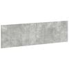 vidaXL Cabecero montada en la pared ALKMAAR Gris Hormig&oacute;n