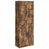 vidaXL Juego de armarios 2 pcs Roble Ahumado Madera de ingenier&iacute;a