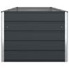 vidaXL Jardinera Antracita 195 x 100 x 45 cm Acero Galvanizado