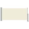 vidaXL Toldo lateral retr&aacute;ctil para patio 120x300 cm crema