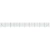 vidaXL Cerca de alambre de acero galvanizado verde 1,6x25 m