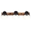 vidaXL L&aacute;mpara de pared industrial negra 65x25 cm E27