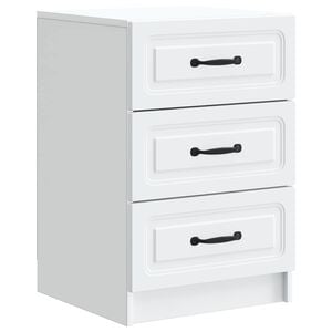 vidaXL Armario de Noche 43 x 41 x 63,5 cm Madera de Ingenier&iacute;a