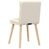 vidaXL Sillas de comedor 4 unidades lino
