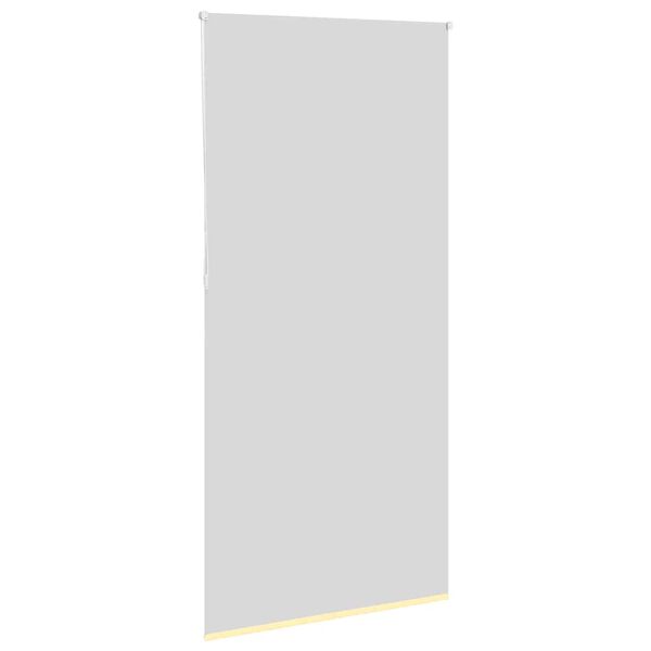 vidaXL Estor Enrollable Opaco Amarillo 90x230 cm Tela Ancho 85,7 cm