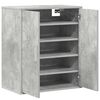 vidaXL Mueble zapatero madera de ingenier&iacute;a gris hormig&oacute;n 60x35x70 cm