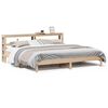 vidaXL Estructura de cama sin colch&oacute;n madera maciza de pino 180x200 cm