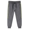 vidaXL Pantalones de ch&aacute;ndal infantiles gris m&eacute;lange 128