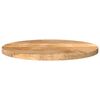 vidaXL Tablero de mesa redondo madera maciza de mango &Oslash; 60x2,5 cm