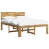 vidaXL Cama doble con cabecero ROSTOCK Blanco 120 x 190 cm