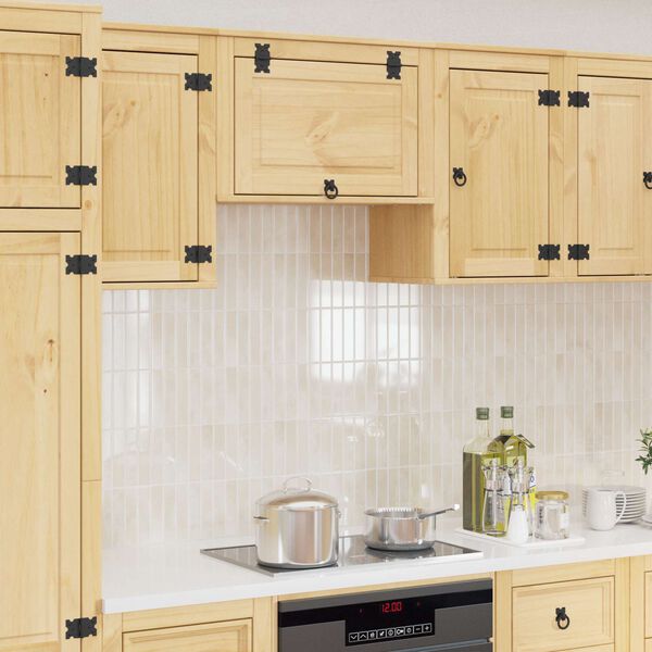 vidaXL Armario SKI Marr&oacute;n Miel 60 x 32 x 40 cm Madera de pino macizo