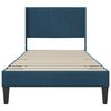 vidaXL Estructura de cama con cabecera Azul 80 x 200 cm Terciopelo