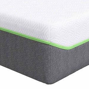 vidaXL Colch&oacute;n y gris 80 x 200 cm Tela Jacquard