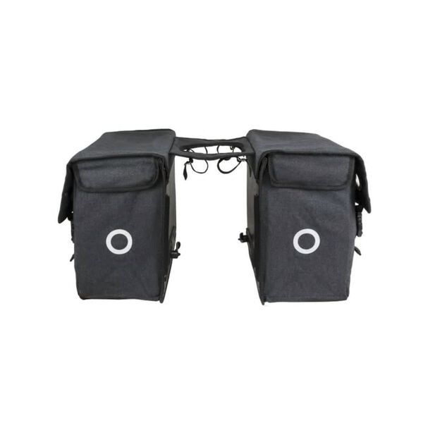 Willex Alforjas para bicicleta 46 L negro 11201