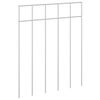 vidaXL Panel de valla de jard&iacute;n 48 uds. 25 x 30 cm Acero Galvanizado