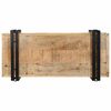 vidaXL Estante de pared madera maciza de mango 70x33x35 cm