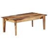 vidaXL Mesa de centro de madera maciza de acacia 110x60x40 cm