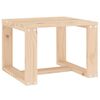 vidaXL Mesa auxiliar de jard&iacute;n madera maciza de pino 40x38x28,5 cm