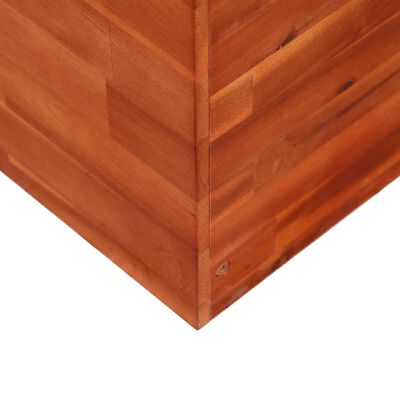 vidaXL Arriate de madera de acacia 150x50x100 cm