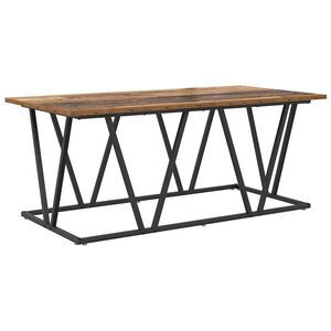 vidaXL Mesa de Caf&eacute; Madera envejecida 100 x 50 x 40 cm