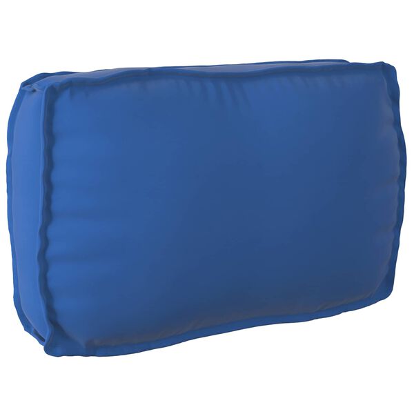 vidaXL Juego de Cojines para Palets 2 pcs Azul Royal Tela Oxford