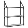 vidaXL Estanter&iacute;a de pared madera ingenier&iacute;a gris Sonoma 60x21x78,5cm