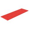 vidaXL Paneles de pared 12 uds cuero sint&eacute;tico rojo 90x30 cm 3,24 m&sup2;