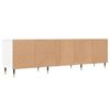 vidaXL Mueble de TV madera contrachapada blanco 150x30x44,5 cm