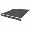 vidaXL Toldo plegable de operaci&oacute;n manual 300 cm antracita