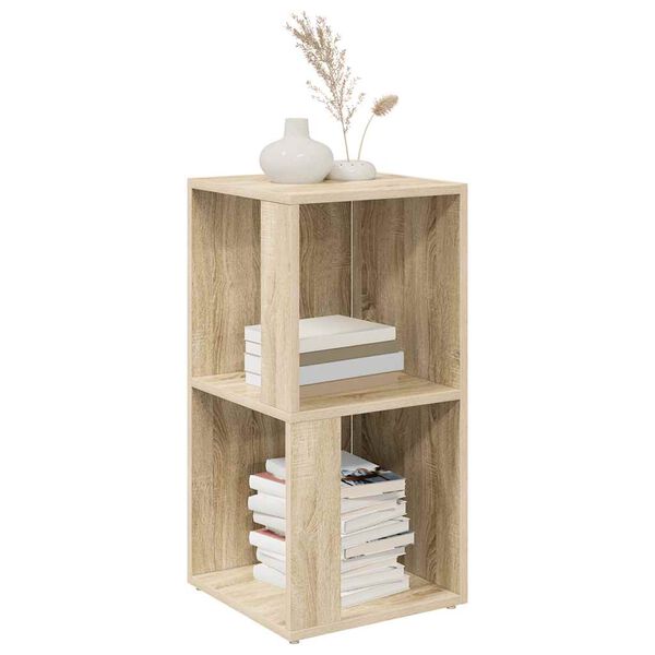 vidaXL Mueble de esquina madera contrachapada roble Sonoma 33x33x67 cm
