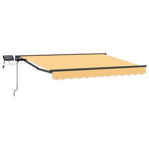 vidaXL Armaz&oacute;n de toldo manual con LEDs Arena 3,5 x 2 m