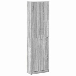 vidaXL Armario Gris Sonoma 55 x 25 x 189 cm Madera de ingenier&iacute;a