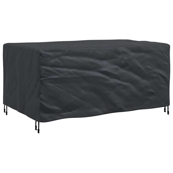 vidaXL Funda para muebles de exterior Negro 172 x 113 x 73 cm 600D