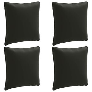 vidaXL Cojines de Respaldo de 4 Piezas PUTTEN 4 pcs 100% Poli&eacute;ster