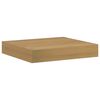 vidaXL Estante de pared 2 pcs Marr&oacute;n 23 x 23,5 x 4 cm