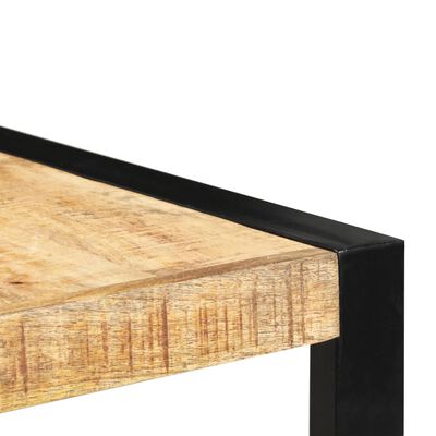 vidaXL Mesa alta de cocina de madera maciza de mango 140x70x110 cm