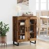 vidaXL Vitrina Madera Vieja 69,5 x 34 x 90 cm Madera contrachapada