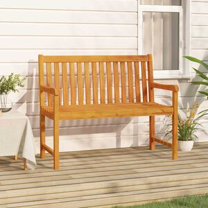 vidaXL Banco de jard&iacute;n madera maciza de acacia 220 cm