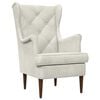 vidaXL Sill&oacute;n Crema Terciopelo