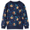 vidaXL Sudadera infantil azul marino 140