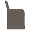 vidaXL Sillas de comedor 2 pcs Gris claro 57 x 67 x 95 cm Lino