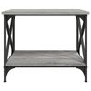 vidaXL Mesa auxiliar madera contrachapada gris Sonoma 55x38x45 cm