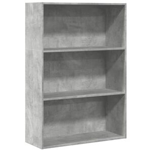 vidaXL Estanter&iacute;a de madera de ingenier&iacute;a gris hormig&oacute;n 80x30x114 cm